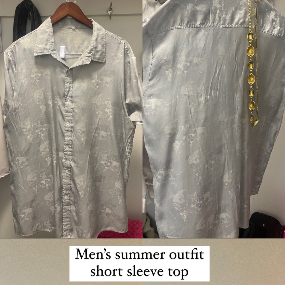 Man’s beach outfit